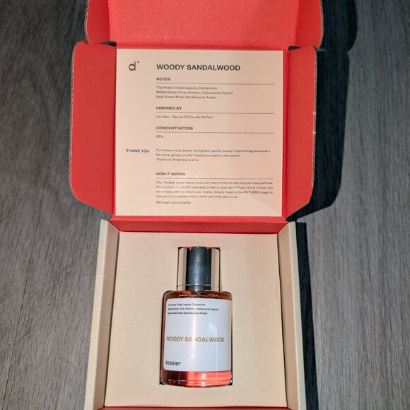 Dossier Other - Dossier Perfume 50 ml Woody Sandalwood (Inspired by Le Labo's Santal 33)